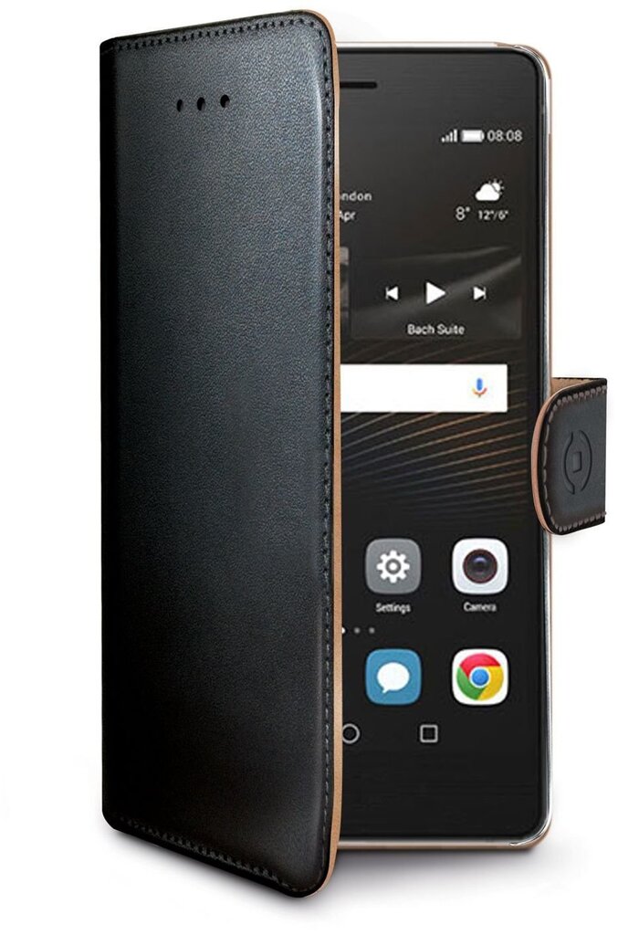 Celly Wally mobiiliĆ¼mbris Huawei P9 Lite'le, must hind ja info | Telefoni kaaned, ümbrised | kaup24.ee