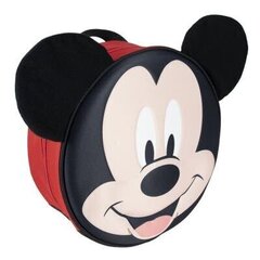 Laste kott Mickey Mouse, must, 9 x 27 x 27 cm hind ja info | Koolikotid, sussikotid | kaup24.ee