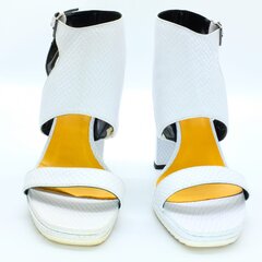 Naiste suvised kõrge kontsaga kingad 2642964039, valge hind ja info | Naiste sandaalid | kaup24.ee