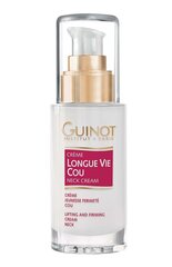 Крем для подбородка и шеи Guinot Longue Vie Cou 30 мл цена и информация | Кремы для лица | kaup24.ee