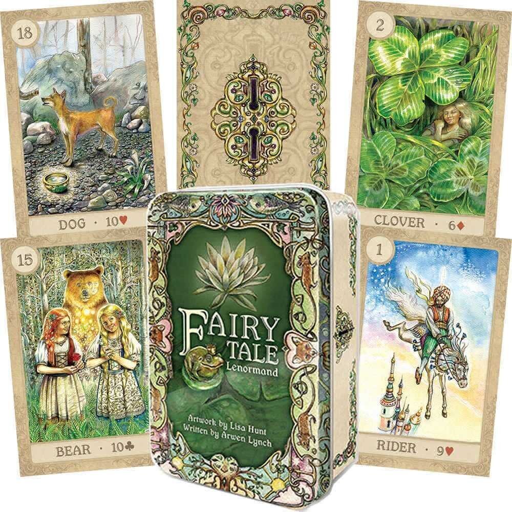 Taro kaardid plekk-karbis Fairy Tale Lenormand hind ja info | Esoteerika | kaup24.ee