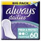 Pesukaitsmed Always Normal, 60 tk цена и информация | Tampoonid, hügieenisidemed, menstruaalanumad | kaup24.ee