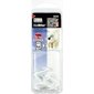 Cobra WallBiter White Medium 4 pakk, tugev ja kindel konks цена и информация | Kinnitusvahendid | kaup24.ee
