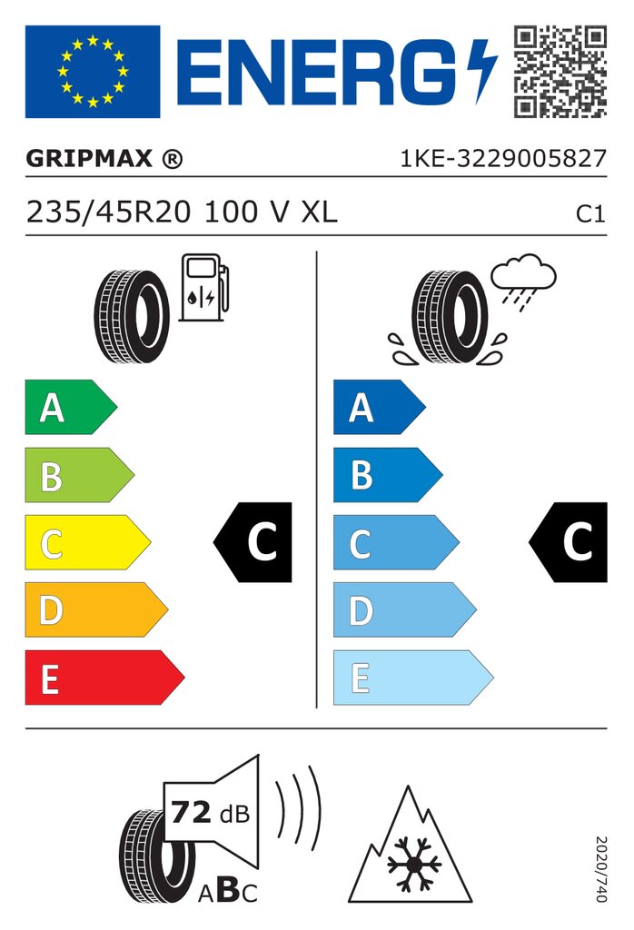 GRIPMAX Stature M/S 235/45 20 100V hind ja info | Talverehvid | kaup24.ee