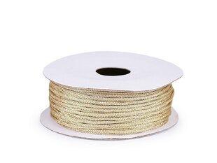 Lüüreksiga nöör, kuldset värvi 1mm, ~ 10m hind ja info | Õmblustarvikud | kaup24.ee