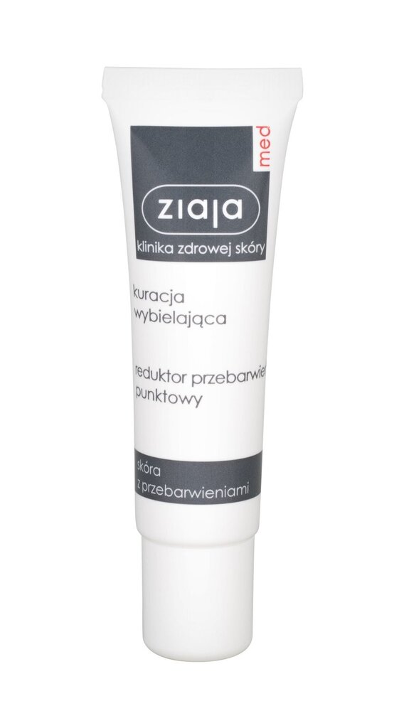 Ziaja Med Whitening Discoloration Reducer näoseerum 30 ml hind ja info | Näokreemid | kaup24.ee