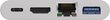 Goobay USB-C Multiport Adapter (HDMI + E цена и информация | USB jagajad, adapterid | kaup24.ee