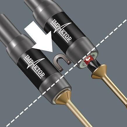 Wera Bit-Check 30 Impaktor otsakute kmpl 30 osa PH+PZ+TORX+HEX hind ja info | Käsitööriistad | kaup24.ee