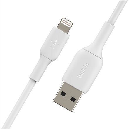 Belkin CAA001bt0MBK. Lightning/USB-A, 15 cm цена и информация | Kaablid ja juhtmed | kaup24.ee