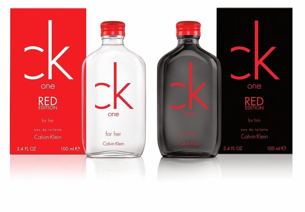 Tualettvesi Calvin Klein CK One Red Edition For Her EDT naistele 100 ml hind ja info | Naiste parfüümid | kaup24.ee