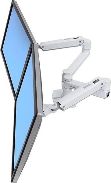 ERGOTRON LX dual side-by-side Arm white hind ja info | Teleri seinakinnitused ja hoidjad | kaup24.ee