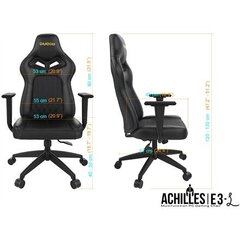 Gamdias Игровое кресло, Zelus E1 L, Black цена и информация | Офисные кресла | kaup24.ee