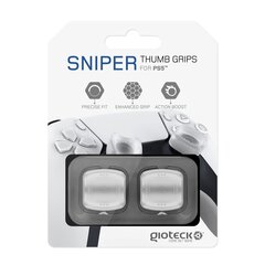 Gioteck Sniper Thumb Grips (Translucent White) hind ja info | Mängukonsoolide lisatarvikud | kaup24.ee