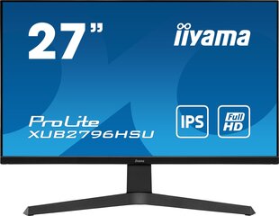 Iiyama XUB2796HSU-B1 hind ja info | Monitorid | kaup24.ee