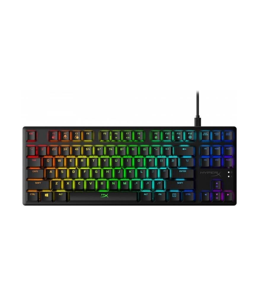 Juhtmega klaviatuur KIngston HyperX Alloy Origins Core : HX-KB7BLX-US цена и информация | Klaviatuurid | kaup24.ee