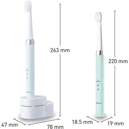 Panasonic elektriline hambahari EW-DM81-G503, valge/roheline цена и информация | Elektrilised hambaharjad | kaup24.ee