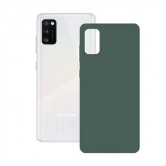 Samsung Galaxy A41 Silk Cover By Ksix Green hind ja info | Telefoni kaaned, ümbrised | kaup24.ee