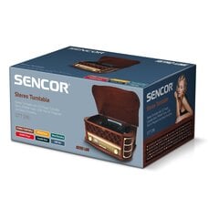 Sencor - STT 016 GRAMOFON RETRO Z USB цена и информация | Проигрыватели для пластинок, патефоны | kaup24.ee