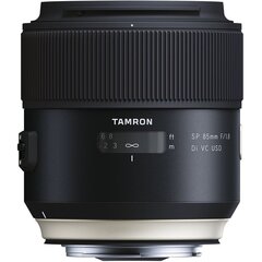 Tamron SP 85mm f/1.8 Di VC USD objektiiv Canonile hind ja info | Objektiivid | kaup24.ee