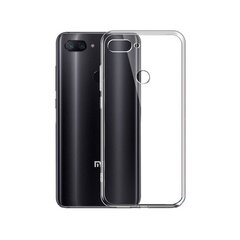 Tagakaaned ILike  Xiaomi Mi 8 Lite Ultra Slim 0,5 mm TPU case  Transparent hind ja info | Telefoni kaaned, ümbrised | kaup24.ee