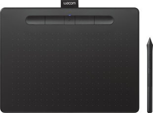 Wacom graphics tablet Intuos M Bluetooth, black цена и информация | Графические планшеты | kaup24.ee
