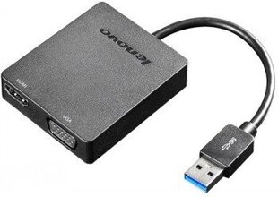 Lenovo Universal USB 3.0 to VGA цена и информация | Внутренние жёсткие диски (HDD, SSD, Hybrid) | kaup24.ee