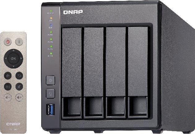 NAS STORAGE TOWER 4BAY 2GB/TS-451+-2G QNAP цена и информация | Välised kõvakettad (SSD, HDD) | kaup24.ee