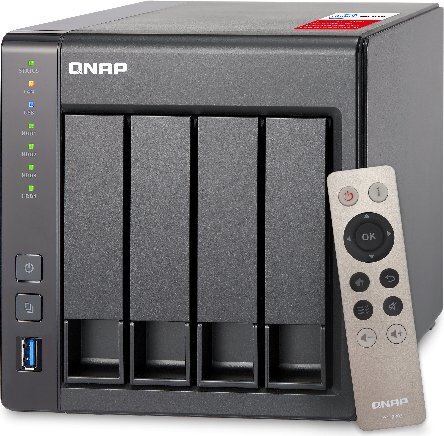 NAS STORAGE TOWER 4BAY 2GB/TS-451+-2G QNAP цена и информация | Välised kõvakettad (SSD, HDD) | kaup24.ee