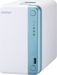 NAS STORAGE TOWER 2BAY 2GB/TS-251D-2G QNAP hind ja info | Välised kõvakettad (SSD, HDD) | kaup24.ee