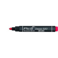 Marker PICA ümar 1-4mm, punane (1/tk pakk) BLISTER hind ja info | Käsitööriistad | kaup24.ee