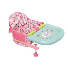 Стульчик для кормления у стола куклы Baby Born 825235-116718 цена и информация | Игрушки для девочек | kaup24.ee