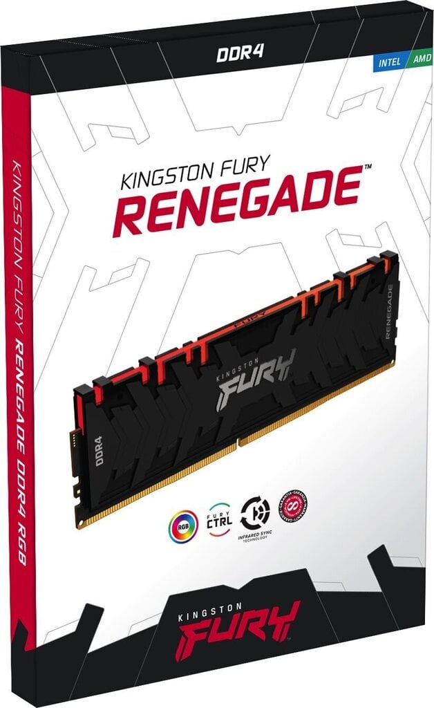 Kingston Fury Renegade RGB цена и информация | Operatiivmälu (RAM) | kaup24.ee