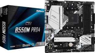 ASRock B550M PRO4 цена и информация | Материнские платы | kaup24.ee