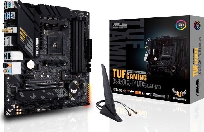 Asus TUF Gaming B550M-Plus (WI-FI) hind ja info | Emaplaadid | kaup24.ee