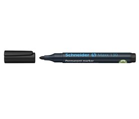 Marker Schneider Maxx 130 1-3 mm, must hind ja info | Kirjutusvahendid | kaup24.ee