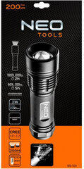 Taskulamp LED 200 lm, IPX7, 3xAAA, tööaeg kuni 5h hind ja info | Neo Sport, puhkus, matkamine | kaup24.ee