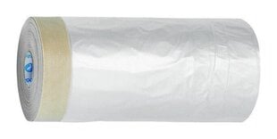 Polüetüleenlint kleepuva servaga 270cm/16m, Cover Quick Storch (486827) hind ja info | Värvimistööriistad | kaup24.ee