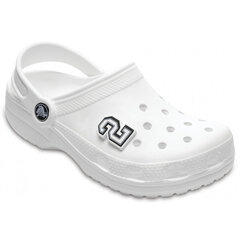 Crocs™ Crocs märk Jibbitz B&W Number 2 hind ja info | Laste kummijalatsid | kaup24.ee