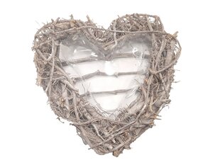 Pulkadest valmistatud süda hind ja info | Floristlika materjalid | kaup24.ee