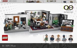 10291 LEGO® Icons Queer Eye - Лофт Fab 5 цена и информация | Конструкторы и кубики | kaup24.ee