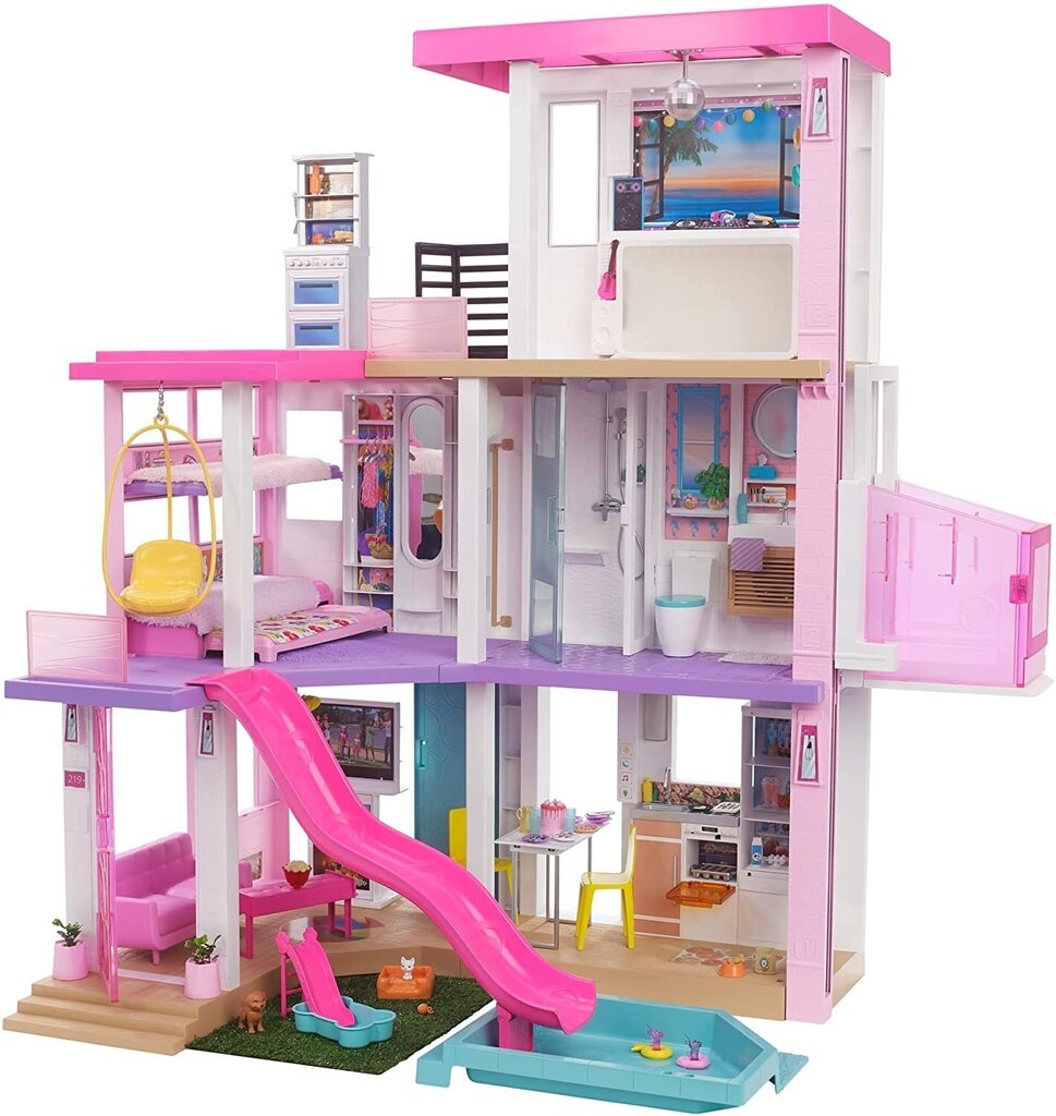 Barbie Dreamhouse Deluxe дом мечты с бассейном GRG93 цена | kaup24.ee