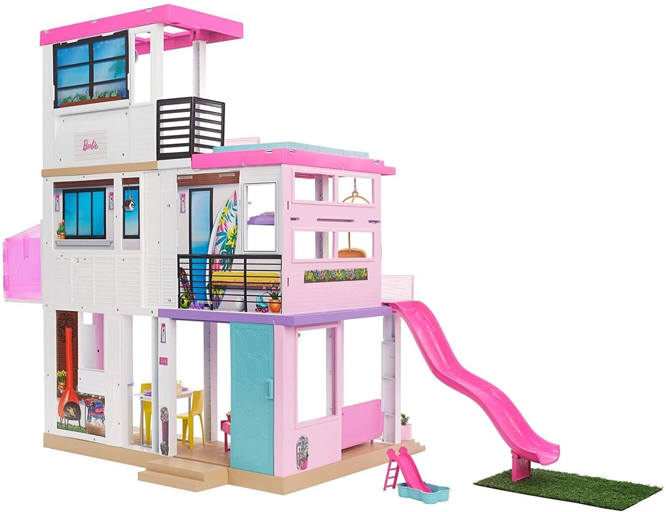 Barbie Dreamhouse Deluxe дом мечты с бассейном GRG93 цена | kaup24.ee