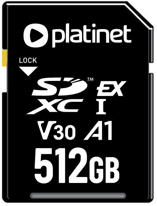 Platinet mälukaart SD Express 7.0 512GB PCIe Gen3 hind ja info | Fotoaparaatide mälukaardid | kaup24.ee