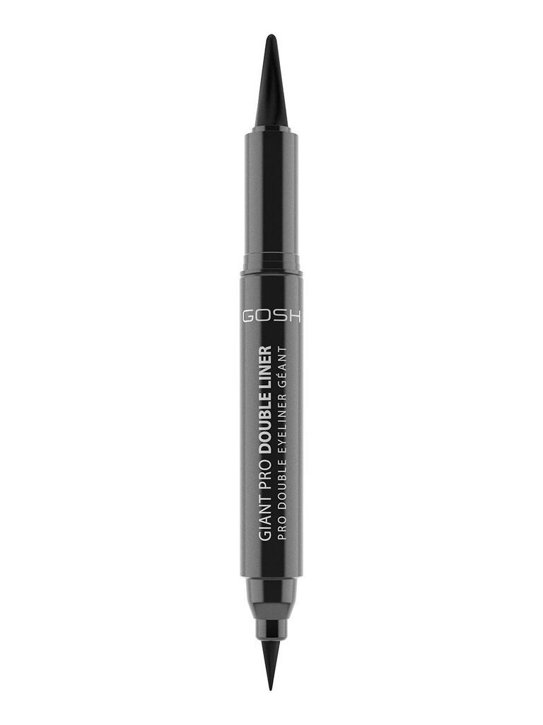 GOSH Giant Pro Double Liner silmalainer 1.5 g + 2.5 ml, 001 Black hind ja info | Ripsmetušid, lauvärvid, silmapliiatsid, seerumid | kaup24.ee