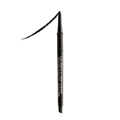 GOSH The Ultimate Eyeliner with a twist silmalainer 0.4 g, 01 Back in Black hind ja info | Ripsmetušid, lauvärvid, silmapliiatsid, seerumid | kaup24.ee