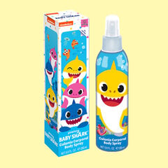 Kehasprei Nickelodeon Pinkfong Baby Shark, 200 ml цена и информация | Косметика для мам и детей | kaup24.ee