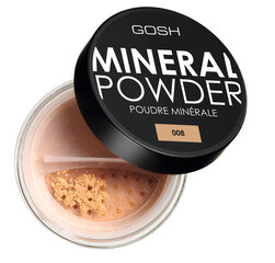 GOSH Mineral Powder mineraalpuuder 8 g, 008 Tan цена и информация | Пудры, базы под макияж | kaup24.ee