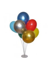 Подставка для воздушных шаров из 7 частей цена и информация | Гудки для вечеринки Clown Face (4шт.) | kaup24.ee