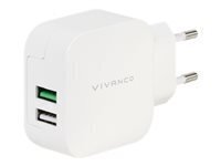 Vivanco 2xUSB цена и информация | Mobiiltelefonide laadijad | kaup24.ee