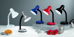Настольная лампа Basic синий 40W E27  цена и информация | Настольная лампа | kaup24.ee